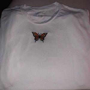 Nwot American Eagle Butterfly Tee 